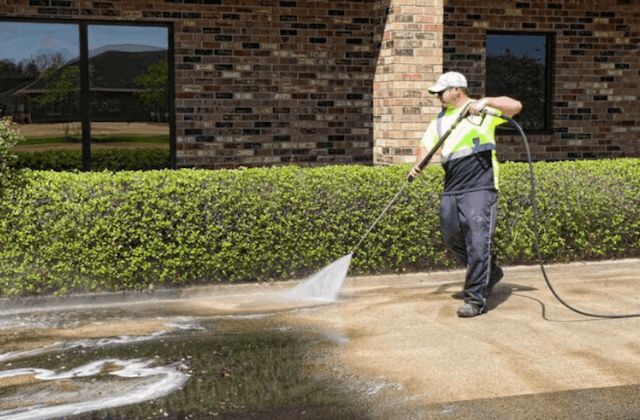 commercial concrete cleaning in smithtown