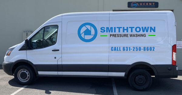 smithtown pressure washing van